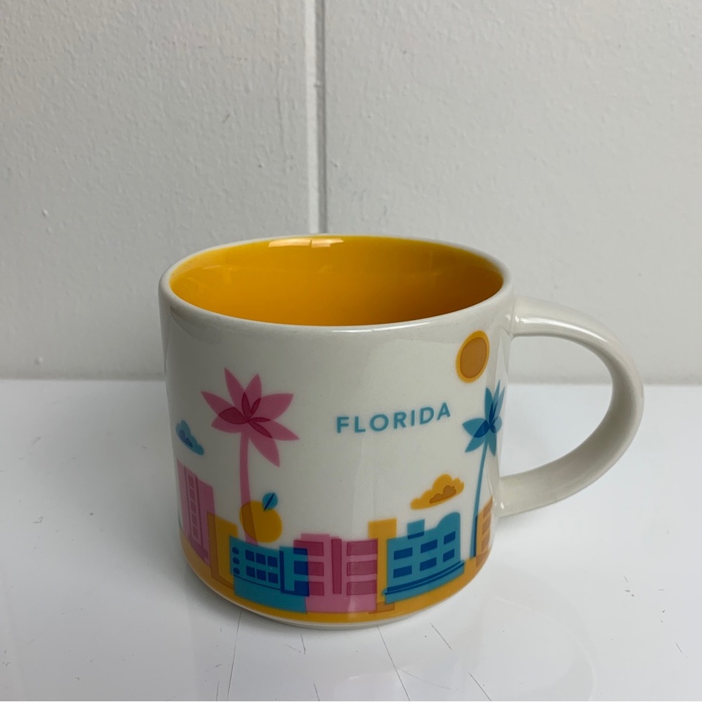 STARBUCKS Florida "You are Here" Coffee Tea Mug Cup 14oz
